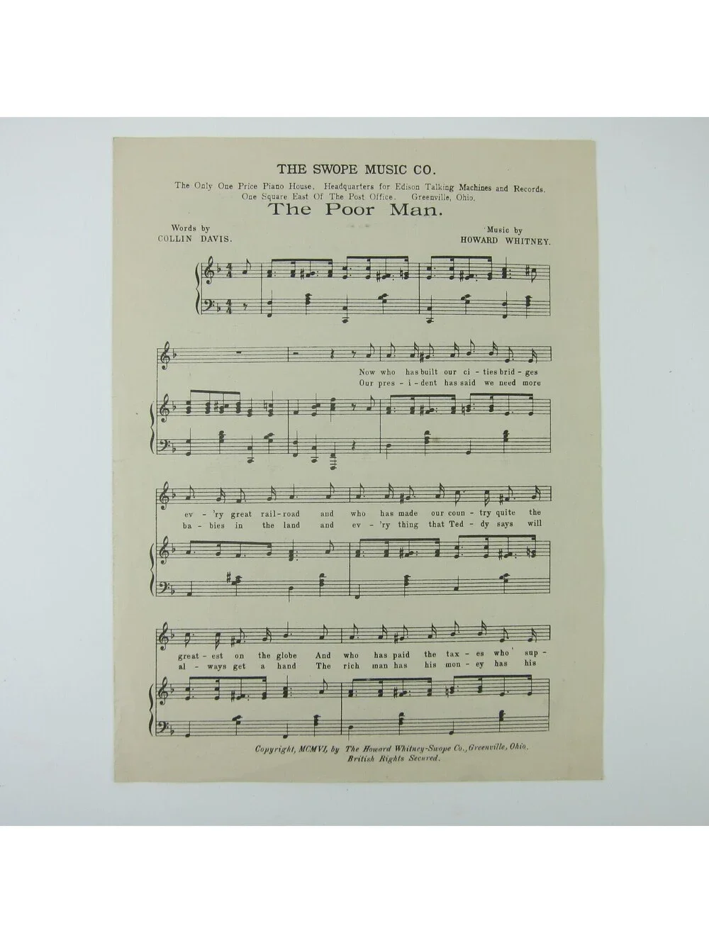N/A sheet music